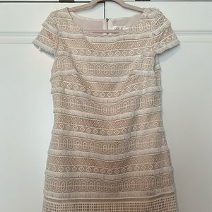 Eliza J shirt white dress